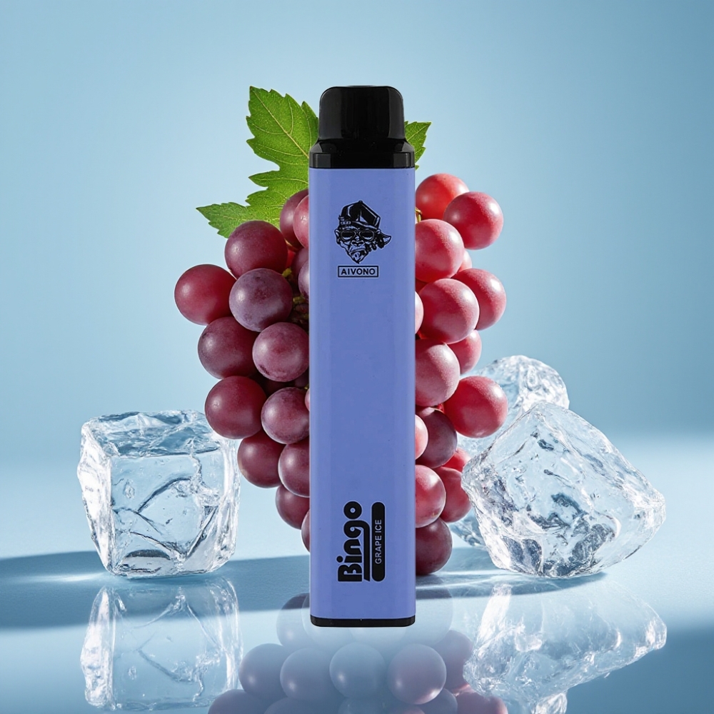 Aivono AIM BINGO 4000 Puffs Chile vape Desechable Uva Hielo 10mL 1000mAh Recargable