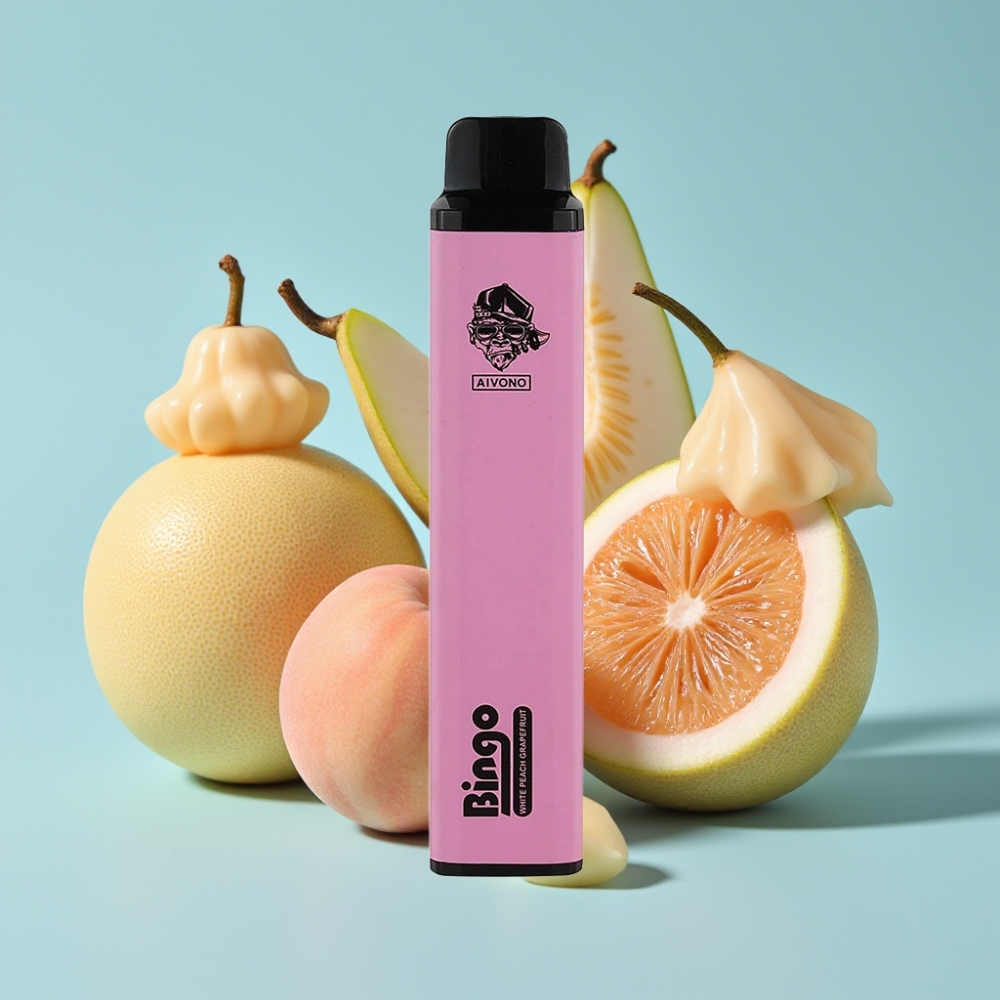 Aivono AIM BINGO 4000 Puffs Chile vape Durazno Blanco Pomelo 10mL 1000mAh