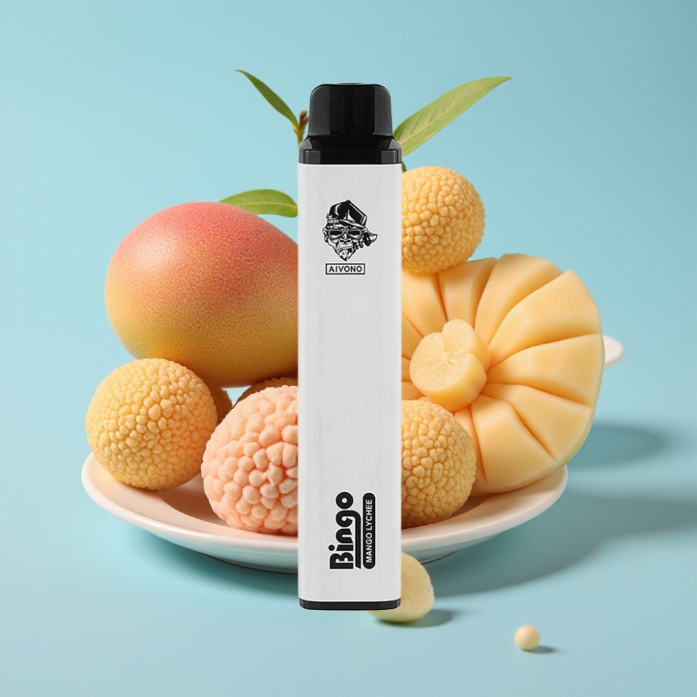 Aivono Aim Bingo 4000 Puffs Vape Desechable Mango Lychee 10mL 1000mAh Chile Vape