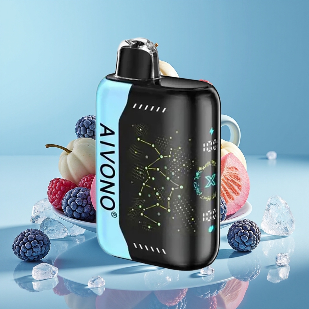 Aivono AIM BOOM 25000 Puffs Chile Vape Sabor Blue Razz Ice 0%-5% Nicotina 28ml 650mAh Tipo-C 1.2 ohm 90g OEM/ODM