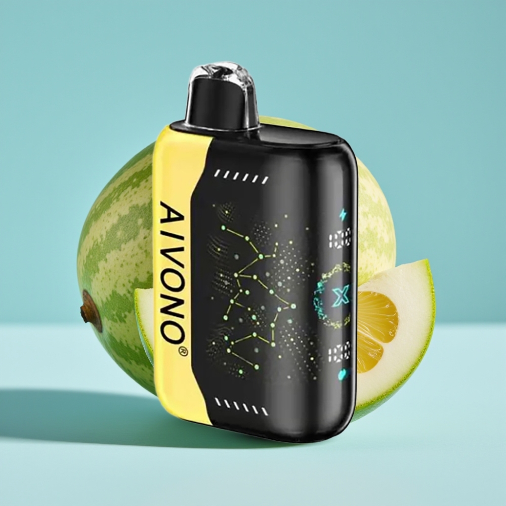 Aivono AIM BOOM 25000 Puffs Chile vape: Melón Limón, Resistencia Nicotina 0%-5%, 28ml, Batería 650mAh, Bobina Mesh 1.2 ohm, Tipo-C, 90g