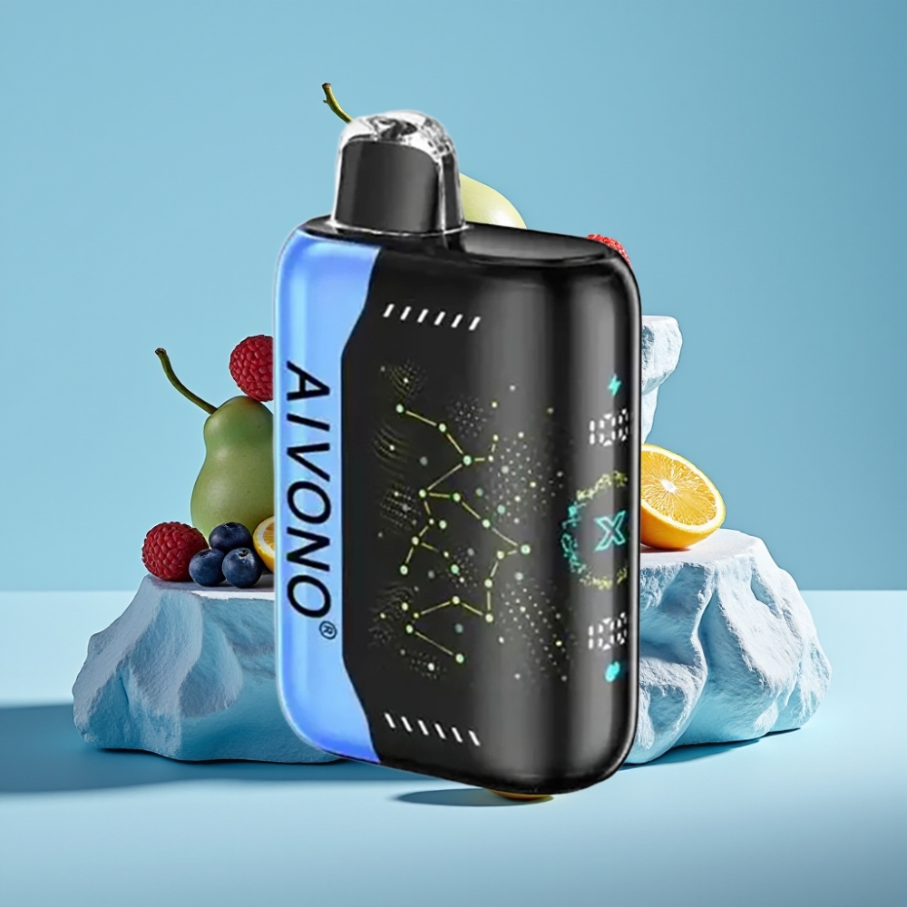Aivono AIM BOOM 25000 Puffs Chile vape Sabor Blue Rancher 0%-5% Nicotina 28ml 650mAh Tipo-C 1.2 ohm 90g