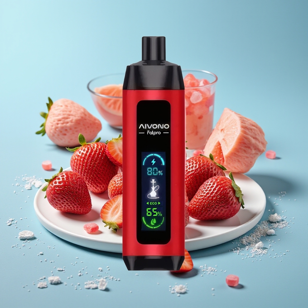 Aivono Aim Fatpro 22000 Puffs Chile Vape Desechable 28ml 10 Sabores 0%-5% Nicotina Sabor Strawberry Punch