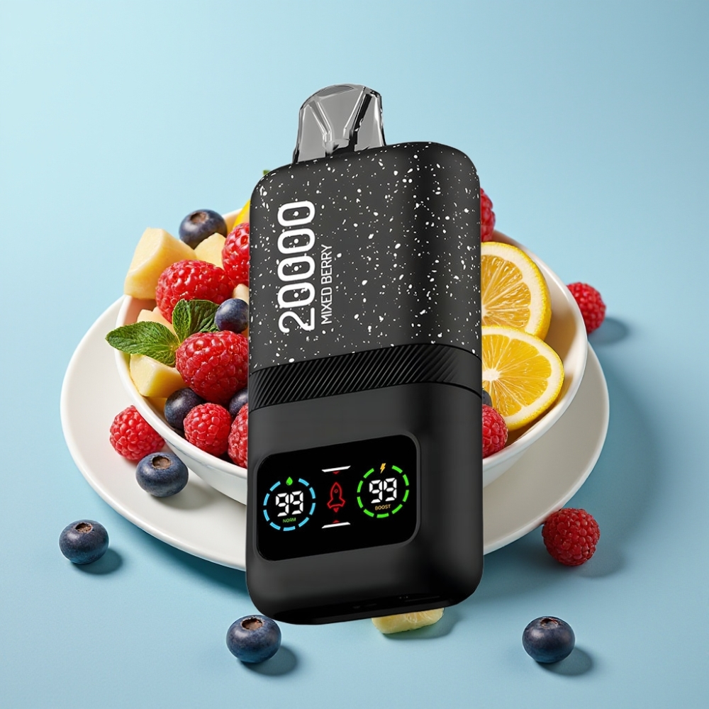Aivono AIM MAGIC 20000 Puffs Chile vape con 26ml de líquido, 0% 2% 3% 5% nicotina, batería 600mAh y sabor Mixed Berry