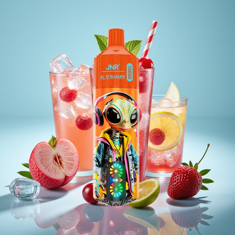 JNR Alien Max 18000 Puffs Chile vape: Fizzy Cherry Cola