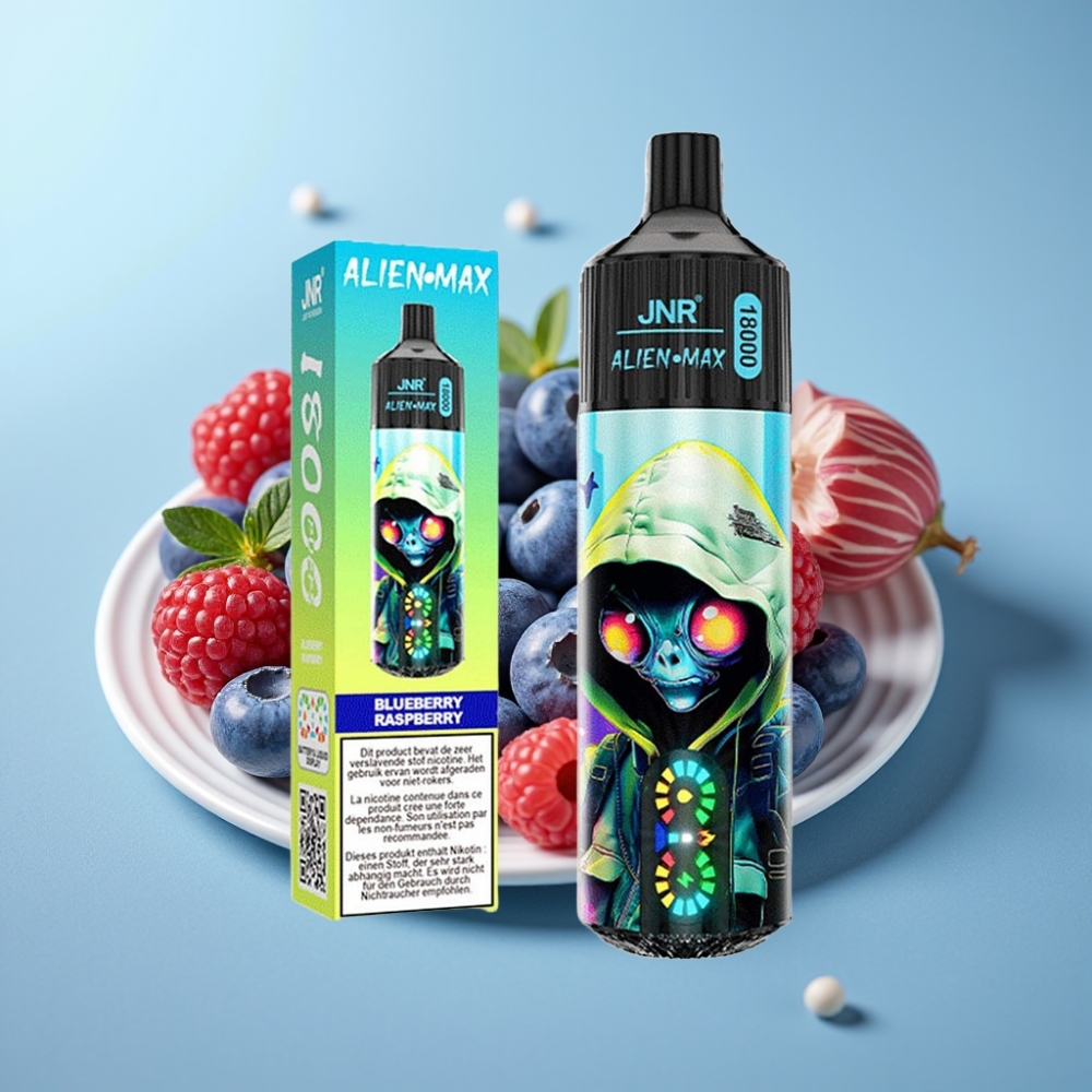 JNR Alien Max 18000 Puffs Vape Chile: Arándano Frambuesa