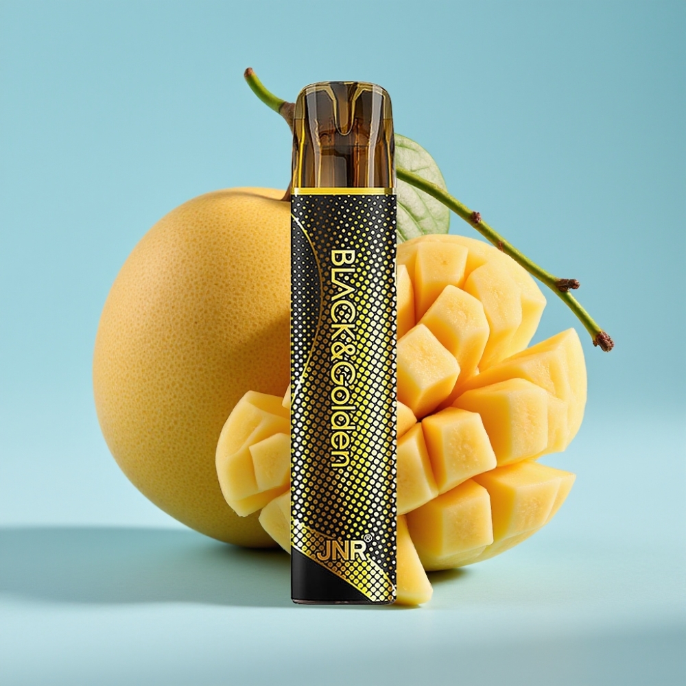 JNR Black&Golden 800 Puffs Chile Vape Triple Mango, 550mAh, 2ml, TPD, Sin Carga, 2% Nicotina