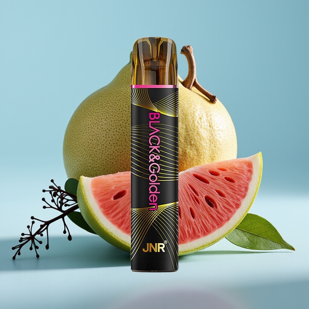 JNR Black&Golden 800 Puffs Chile vape Desechable con 550mAh, 2ml, Certificación TPD, Sin carga, 2% Nicotina, Sabor Lady Killa