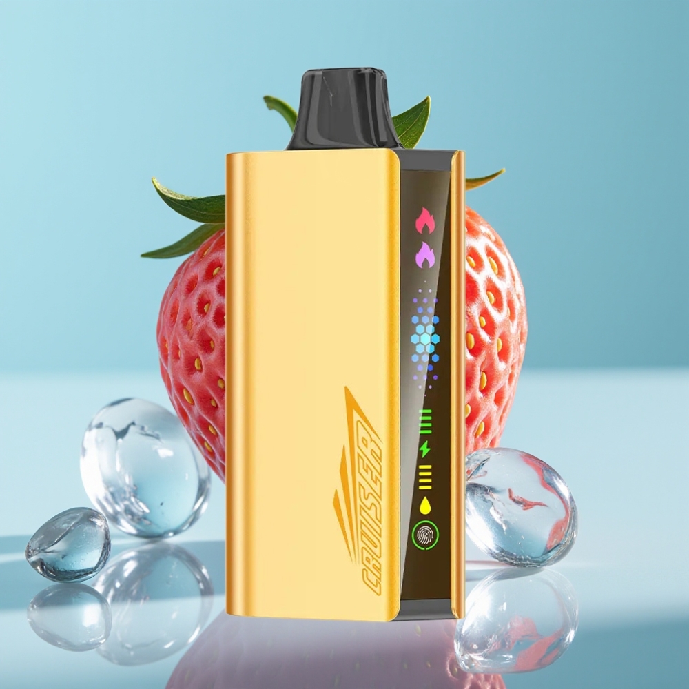 JNR Cruiser 12000 Puffs No-Charge Disposable Vape Chile vape Chupa Chups Fresa