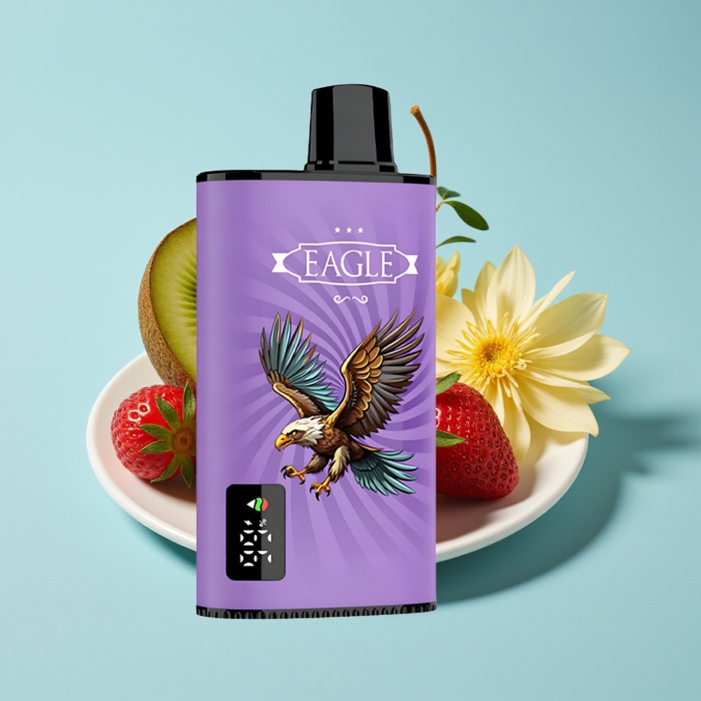 JNR EAGLE Smart 23000 Puffs Chile vape Desechable Fresa Kiwi con Pantalla Digital