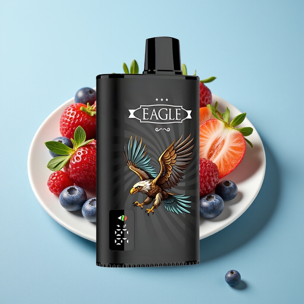 JNR EAGLE Smart 23000 Puffs Chile vape Desechable con Pantalla Digital Frutos rojos mixtos