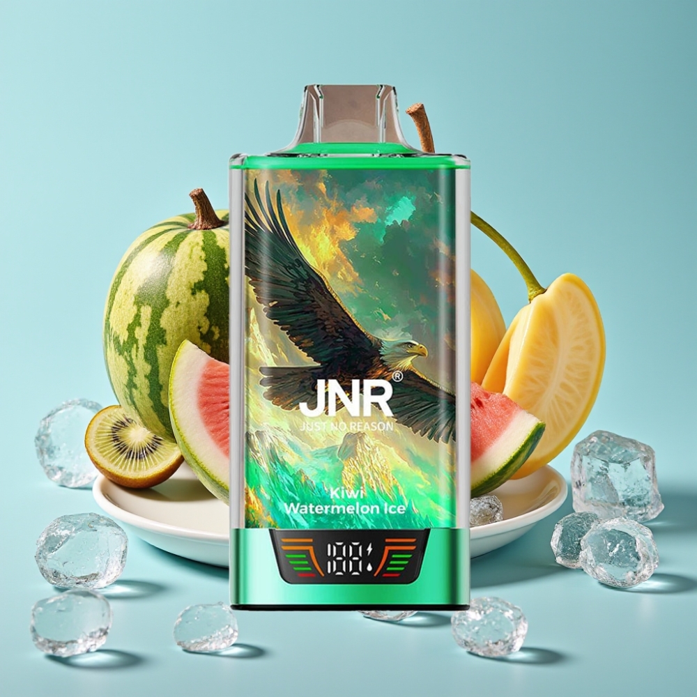 JNR Falcon Pro 28000 Desechable Chile Vape 30ml Prellenado Hielo de kiwi y sandía