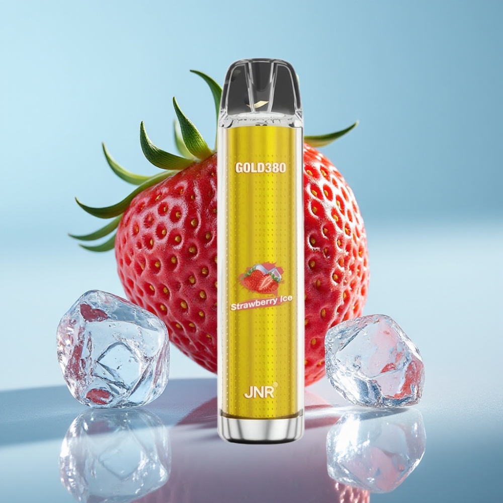 JNR Gold380 6000 Puffs Chile Vape Desechable Fresa Hielo 1500mAh 13ml 0%/2%/5% Nicotina