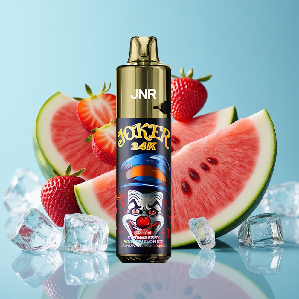 JNR Joker 24K Puffs Chile vape Desechable Recargable Fresa Sandía Hielo: 2+10ml
