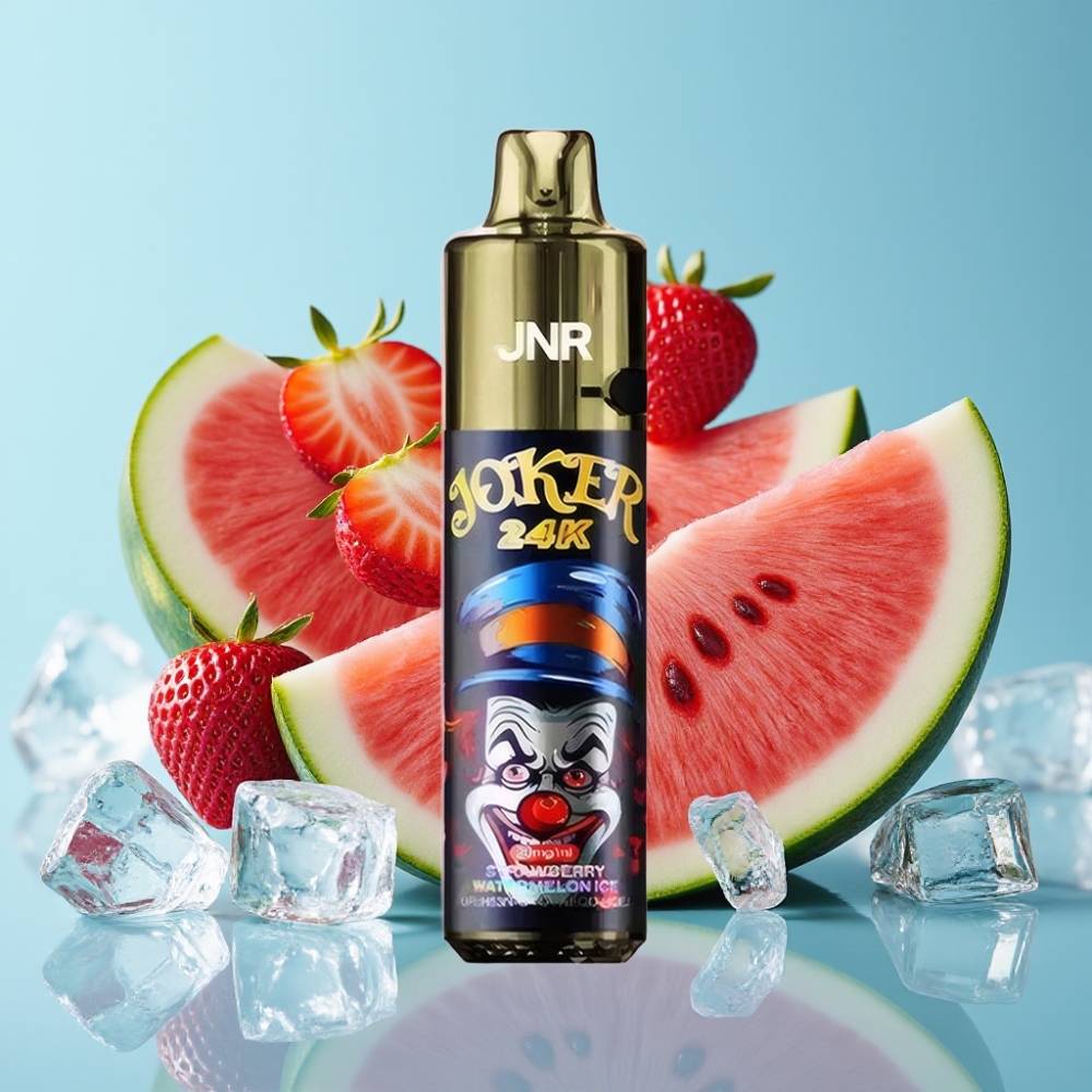JNR Joker 24K Puffs Chile vape Desechable Recargable Fresa Sandía Hielo: 2+10ml