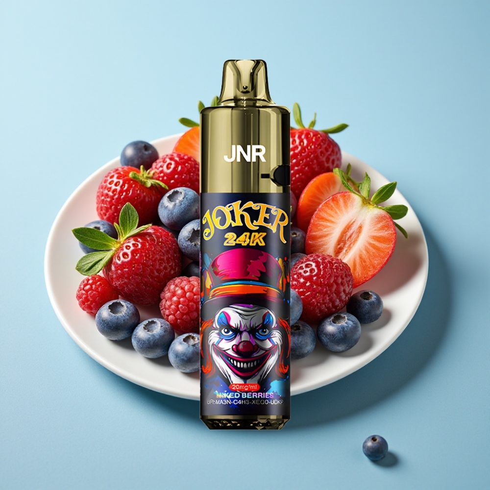 JNR Joker 24K Puffs Desechable Chile Vape con 2+10ml Recargable