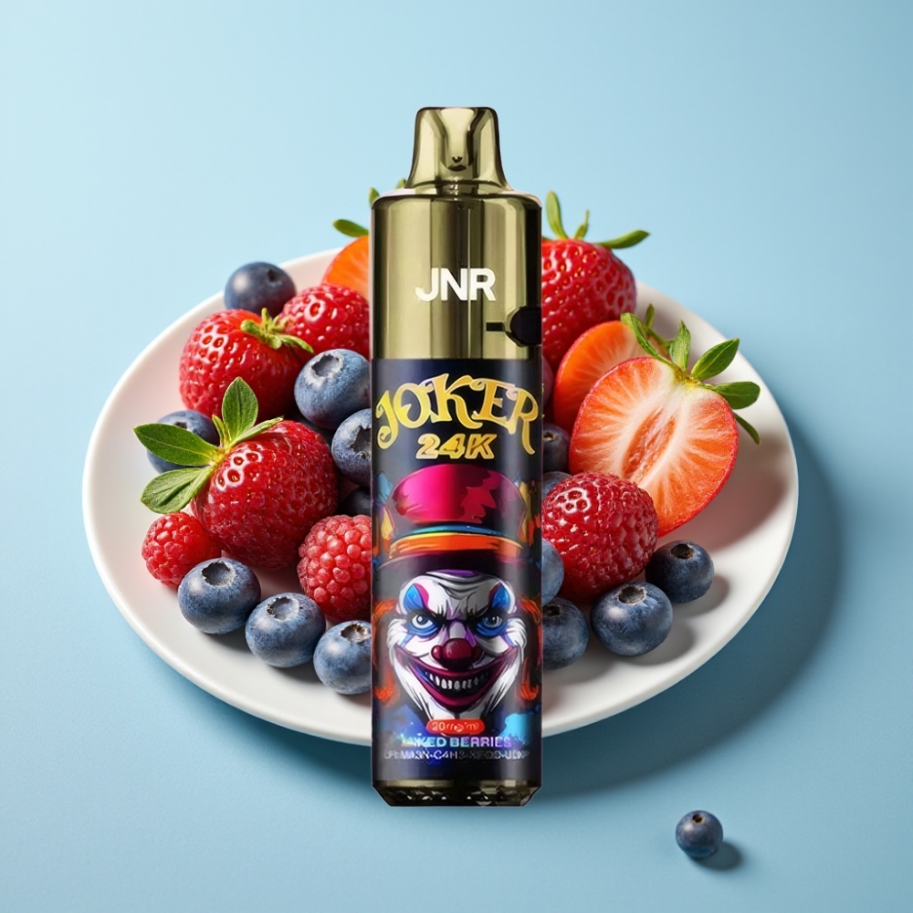 JNR Joker 24K Puffs Desechable Chile Vape con 2+10ml Recargable