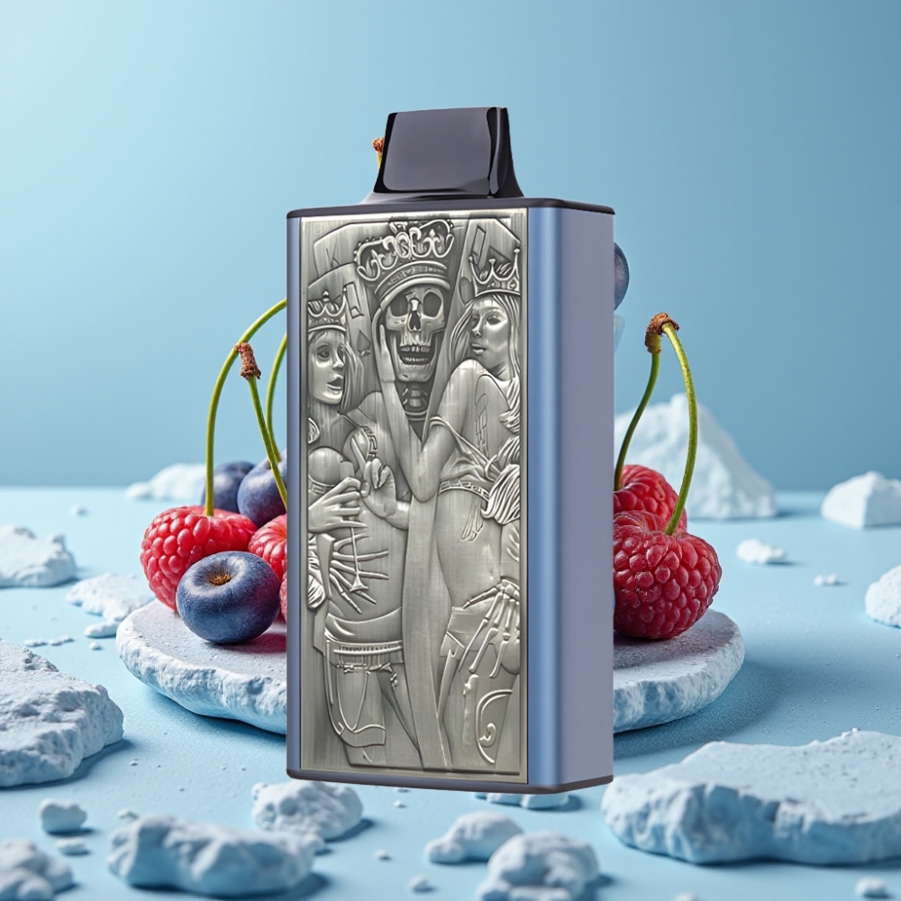 JNR Mega Box 25000 Puffs Chile Vape Desechable Blue Razz Cherry, 30ml, 850mAh, Doble Malla, Tipo-C, 2% Nicotina