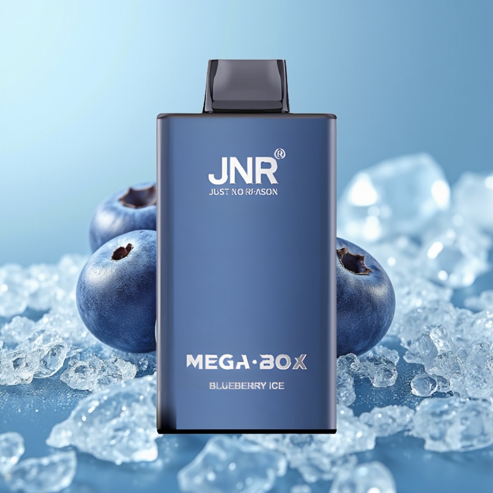 JNR Mega Box 25000 Puffs Chile Vape Desechable Blueberry Ice – 30ml, 850mAh, Doble Malla, Tipo-C, 2% Nicotina