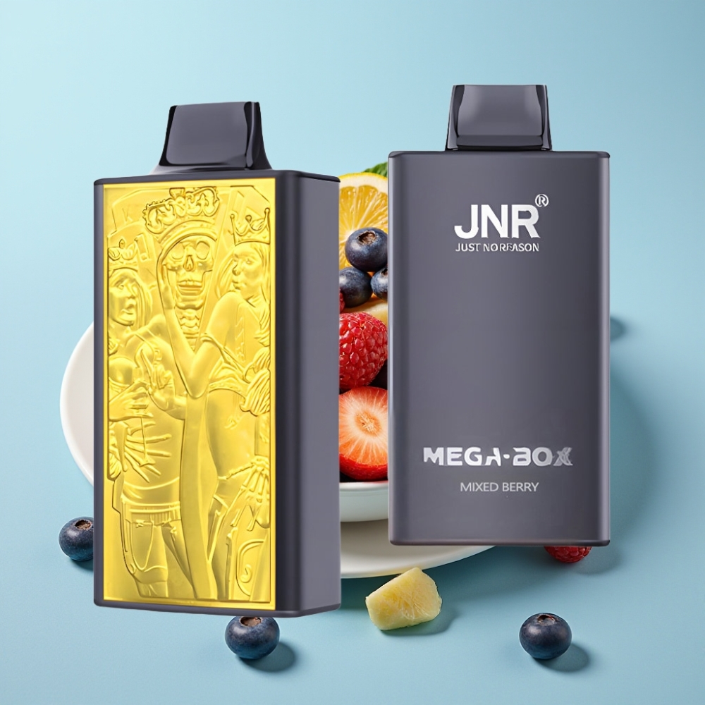 JNR Mega Box 25000 Puffs Desechable Chile Vape - Baya Mixta, 30ml, 850mAh, Tipo-C, 2% Nicotina