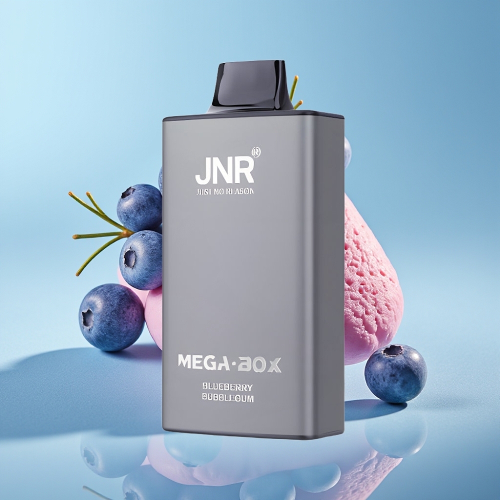 JNR Mega Box 25000 Puffs Desechable Chile Vape Blueberry Bubblegum - 30ml, 850mAh, Doble Malla, Tipo-C, 2% Nicotina