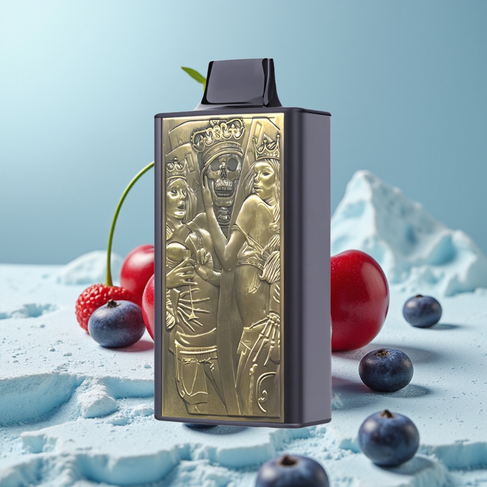 JNR Mega Box 25000 Puffs Desechable Chile Vape Cherry Berry – 30ml, 850mAh, Doble Malla, Carga Rápida Type-C, 2% Nicotina