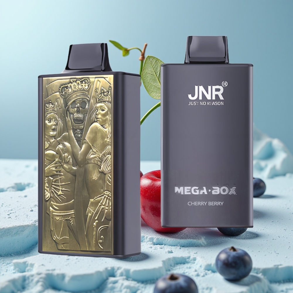 JNR Mega Box 25000 Puffs Desechable Chile Vape Cherry Berry – 30ml, 850mAh, Doble Malla, Carga Rápida Type-C, 2% Nicotina