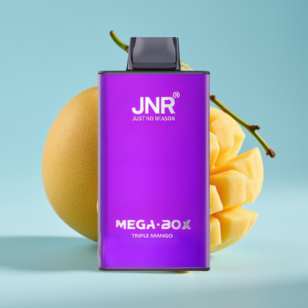 JNR Mega Box 25000 Puffs Disposable Vape Triple Mango Chile vape: 30ml, 850mAh, Doble Malla, Tipo-C, 2% Nicotina