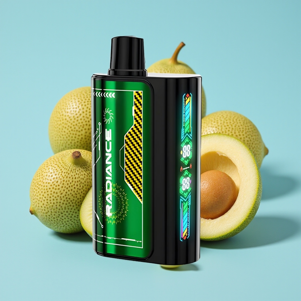JNR Radiance 31000 Puffs Chile Vape Desechable MARACUYÁ KIWI 28ml Pantalla Animada Doble Malla 950 mAh Tipo-C 2% Nicotina