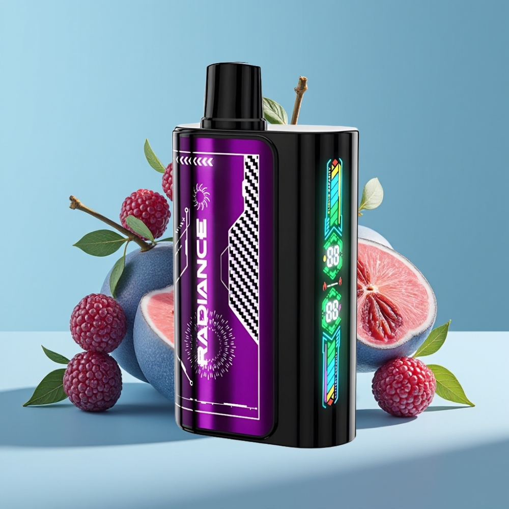 JNR Radiance Chile vape 31000 Puffs Desechable con Sabor BLUE RAZZ CHERRY