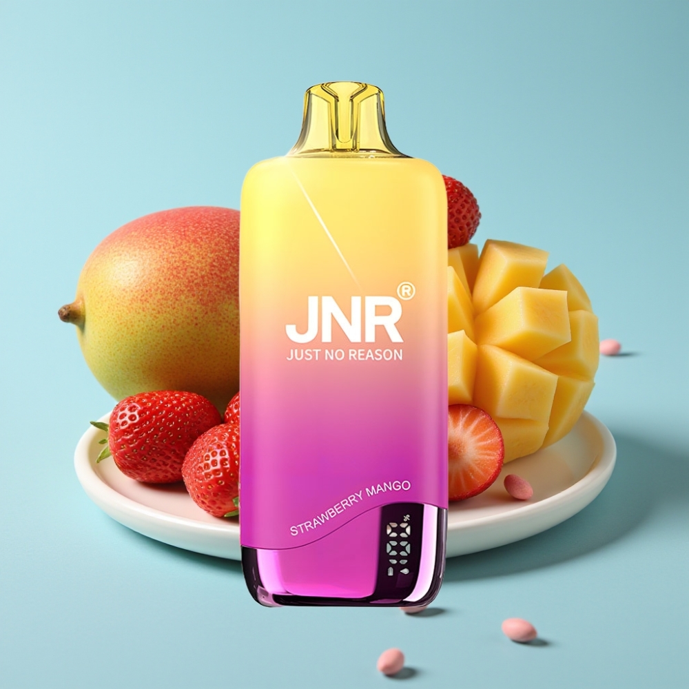 JNR Rainbow 10500 Puffs Chile Vape Desechable Fresa Mango 600mAh 18ml USB-C 0.8ohm Malla