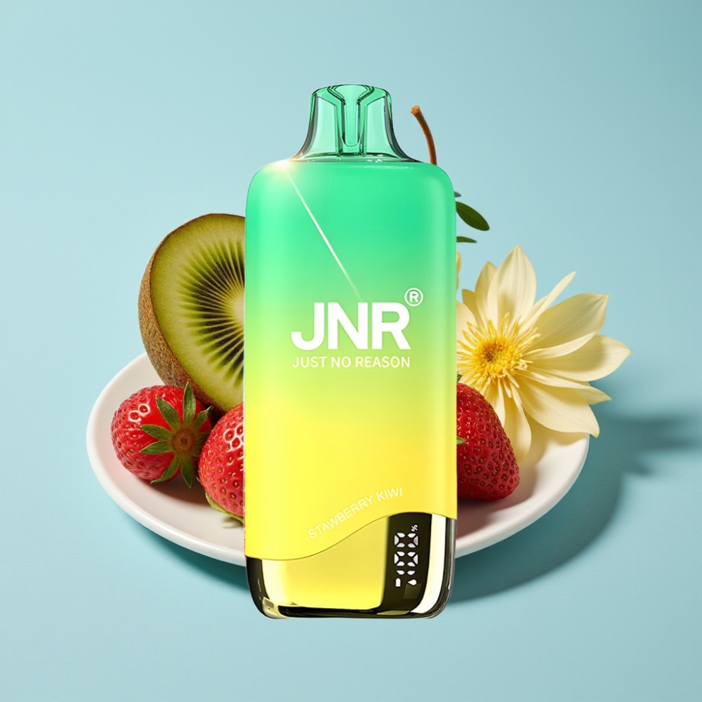 JNR Rainbow 10500 Puffs Chile vape Desechable Fresa Kiwi - 600mAh, 18ml, USB-C, Malla 0.8ohm, Indicadores