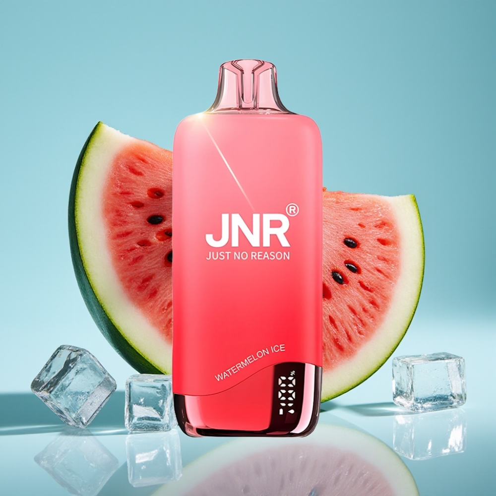 JNR Rainbow 10500 Puffs Desechable Chile Vape Sabor Sandía Helada, 600mAh Batería, 18ml Tanque, USB-C, 0.8ohm Malla