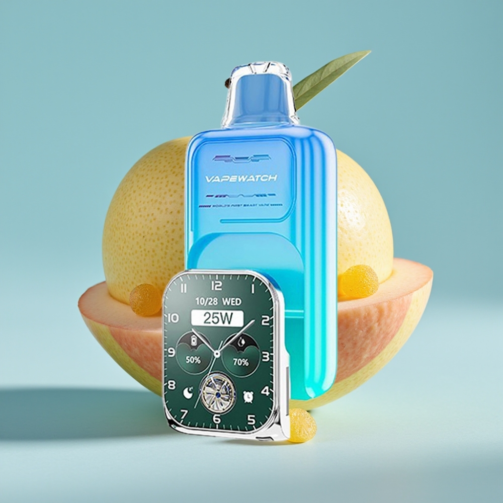 JNR VapeWatch 30000 Puffs Chile vape Desechable Manzana Ácida Helada - 30.000 caladas Modo Regular