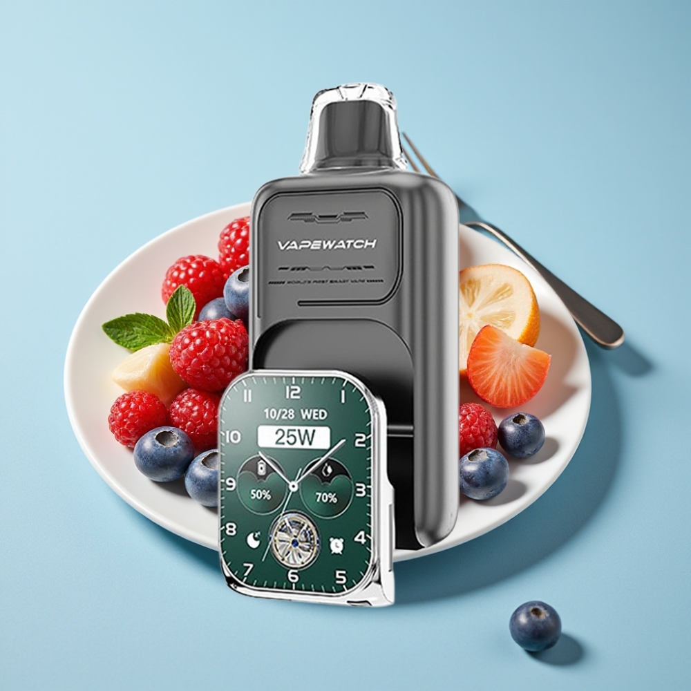 JNR VapeWatch 30000 Puffs Chile vape Desechable Triple Berry