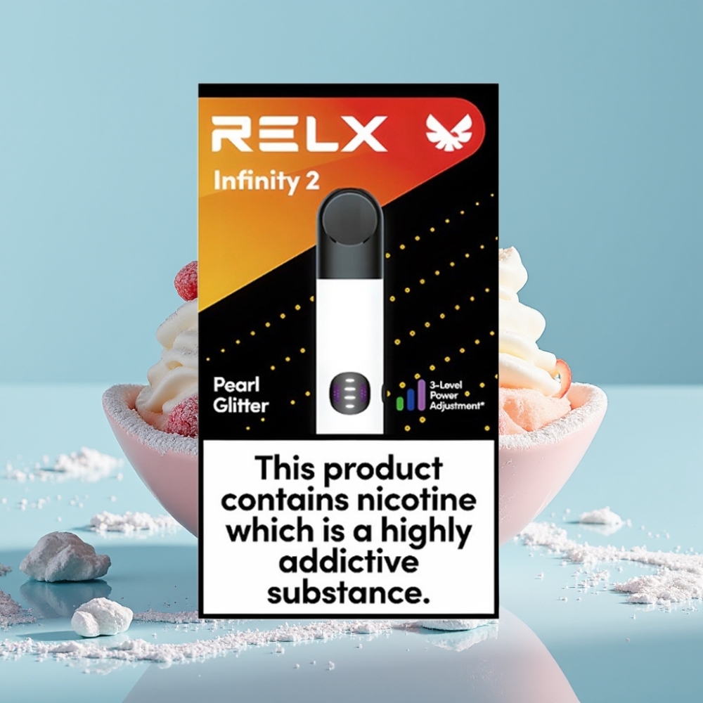 RELX Infinity 2 Chile Vape Dispositivo con Sabor Pearl Powder