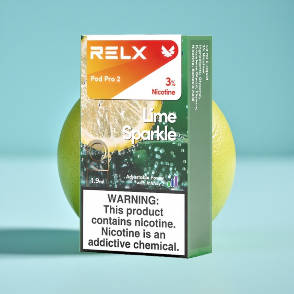 RELX Pod Pro 2 Chile Vape con 3% de nicotina Lima con gas
