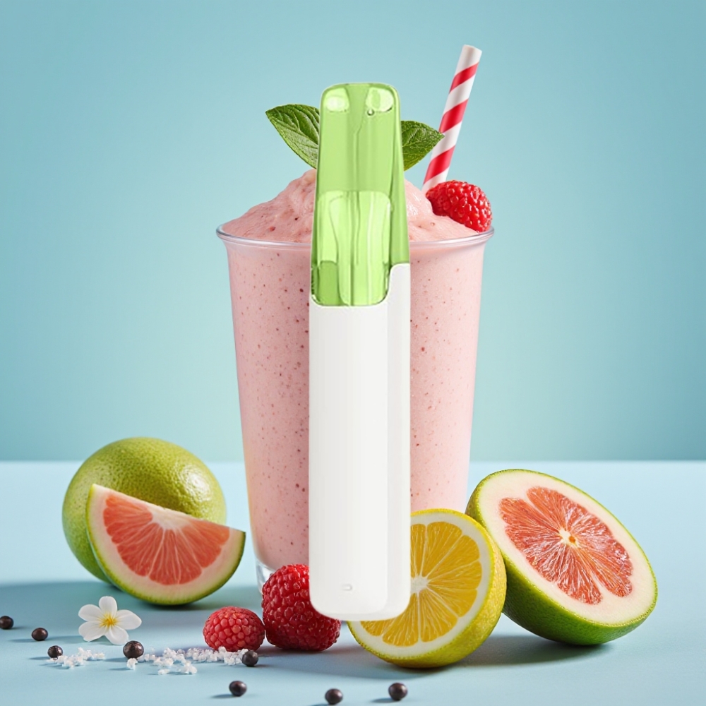 Snowplus Dash 4000 Puffs Dispositivo Desechable Chile Vape Atomizador Cerámico Batería 530 mAh 7.5 ml Matcha Smoothie