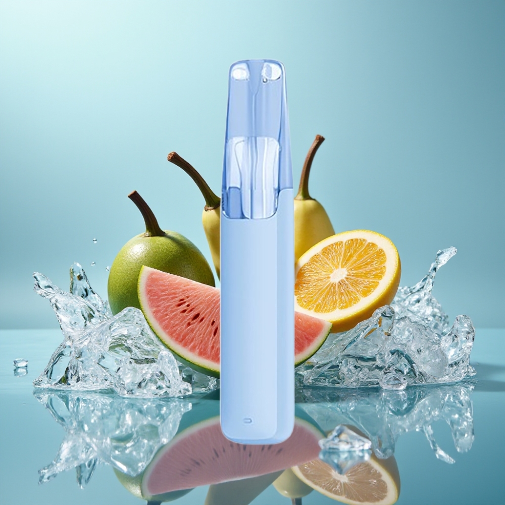 Snowplus Dash 4000 Puffs Dispositivo Desechable Chile Vape Atomizador Cerámico Batería 530 mAh 7.5 ml Sabor Agua Mineral