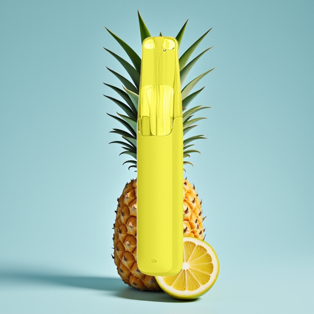 Snowplus Dash 4000 Puffs Dispositivo Desechable Chile Vape Limón Piña, Atomizador Cerámico, Batería 530 mAh, 7.5 ml, Nicotina 3%/5%