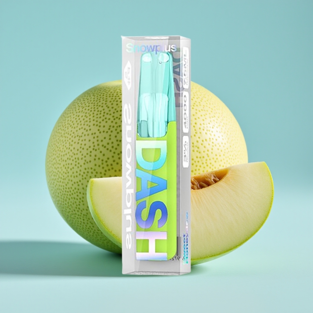 Snowplus Dash 4000 Puffs Dispositivo Desechable Chile Vape Sabor Honeydew Dulce Cerámico 530mAh 7.5ml