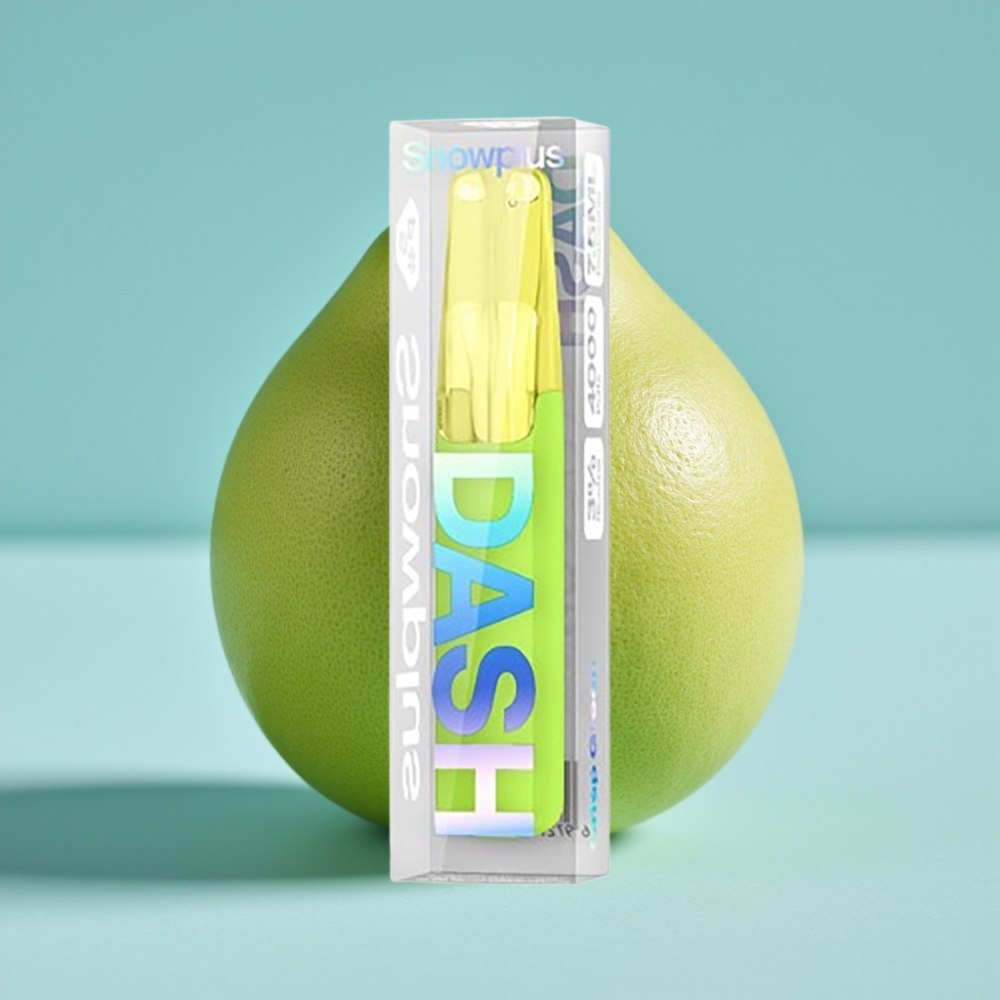 Snowplus Dash 4000 Puffs Dispositivo Desechable Chile Vape Sabor Verde Fresco Cerámico 530 mAh 7.5 ml