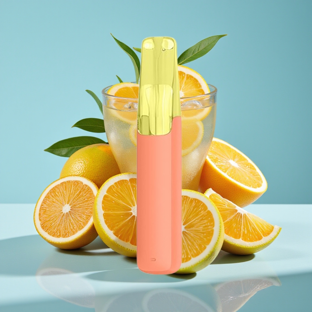 Snowplus Dash 4000 Puffs Dispositivo Desechable Chile vape Atomizador Cerámico Batería 530 mAh 7.5 ml Sabor Orange Soda