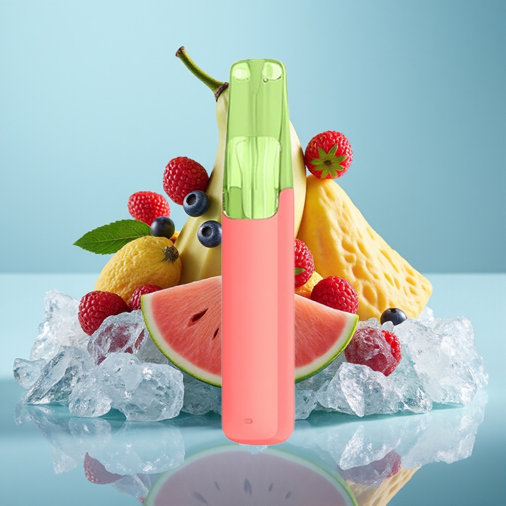 Snowplus Dash 4000 Puffs Dispositivo Desechable Chile vape Sabor Lush Ice, Atomizador Cerámico, Batería 530 mAh, 7.5 ml, 3%/5% Nicotina