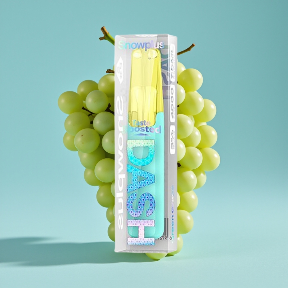 Snowplus Dash 4000 Puffs Dispositivo Desechable Chile vape Uva Verde Cerámico 530mAh 7.5ml