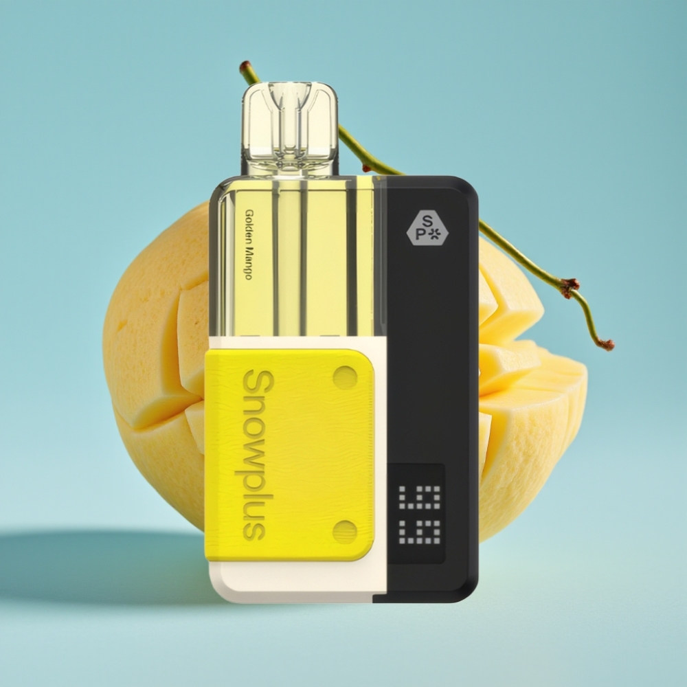 Snowplus Swift 15000 Puffs Pod Kit Golden Mango Chile Vape: 15000 caladas