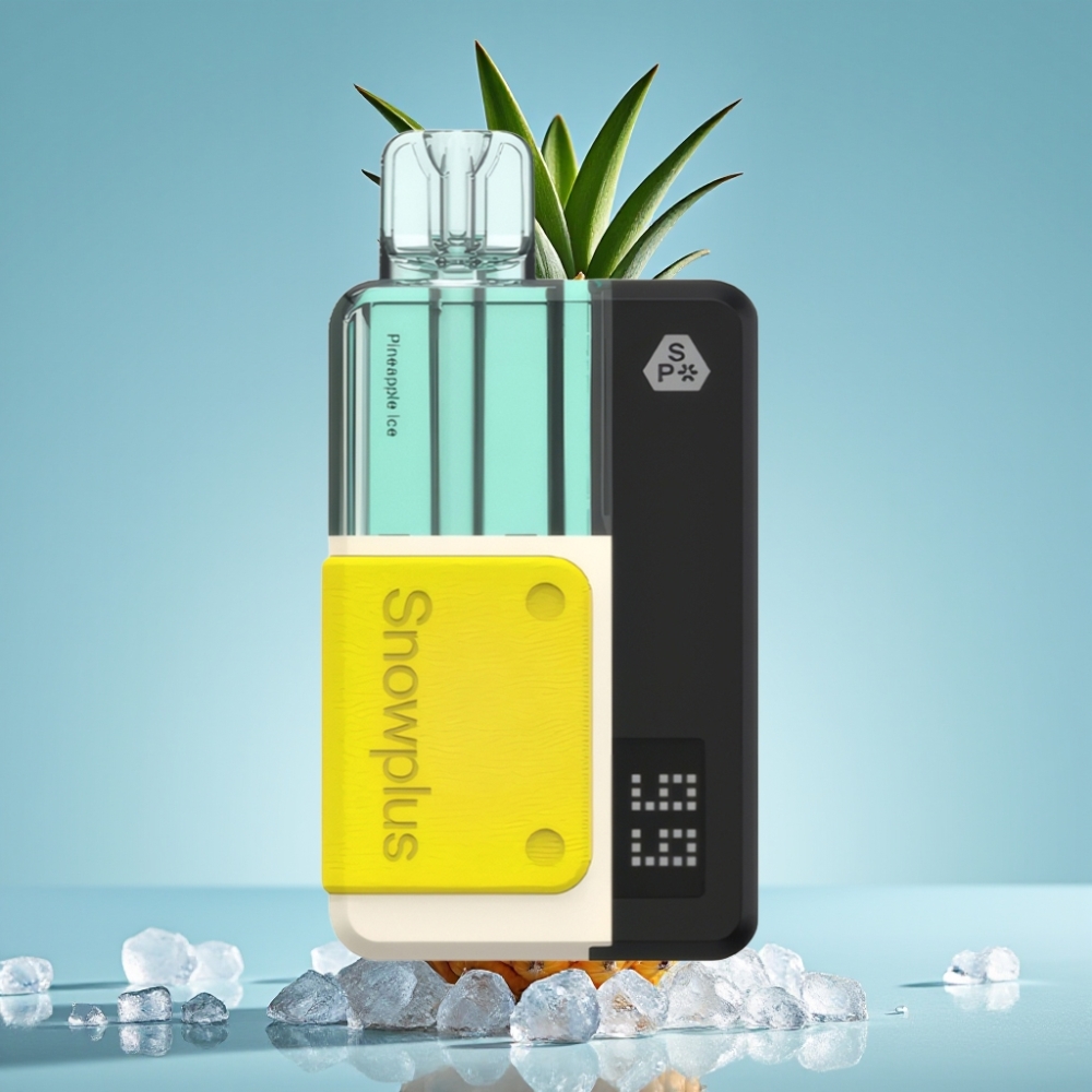 Snowplus Swift Pod Kit 15000 Chile Vape Piña Hielo - 15000 caladas, 43x81x25mm, 65g, Dual Mesh, 1000mAh, 2+10ml, batería reutilizable, recambio 2+10ml