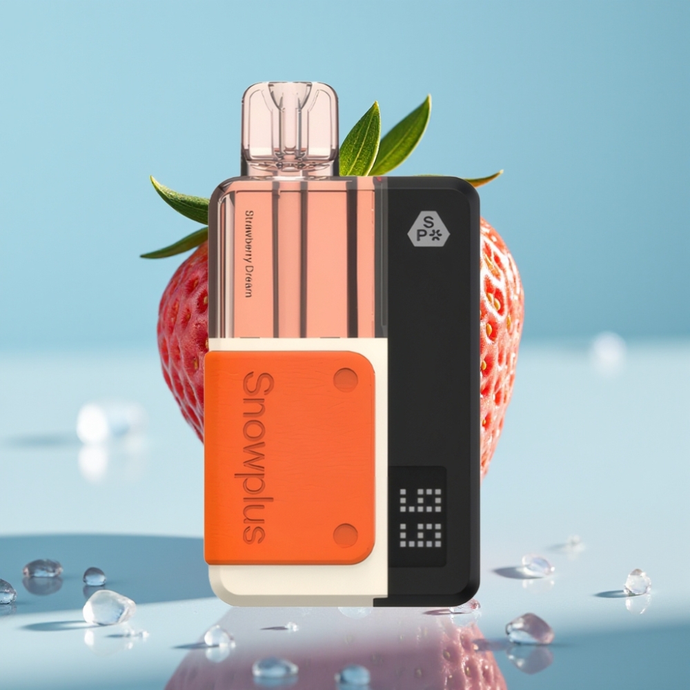 Snowplus Swift Pod Kit 15000 Chile vape - Sueño de Fresa, 15000 caladas, Dual Mesh, 1000 mAh, 2+10 ml, 65 g