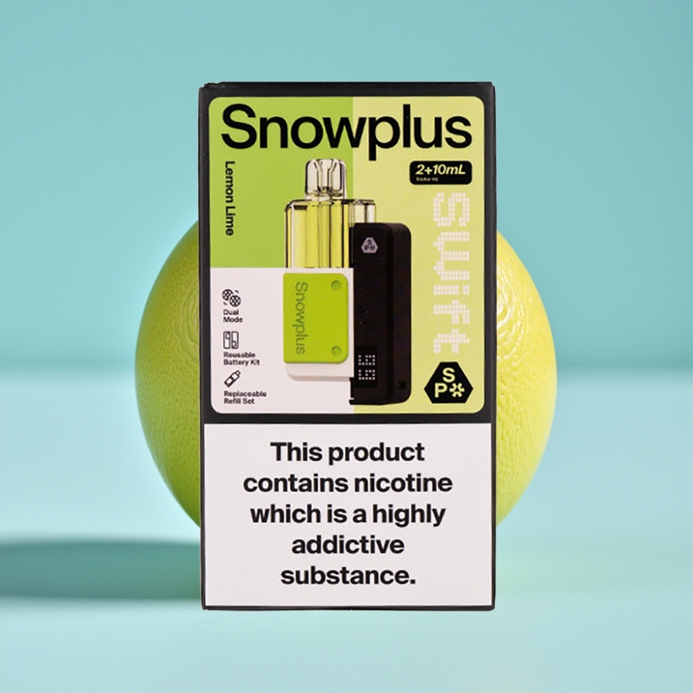 Snowplus Swift 5000 Puffs Chile Vape Kit Limón Lima Prellenado Dual Mesh 1000mAh 2+10ml 2%