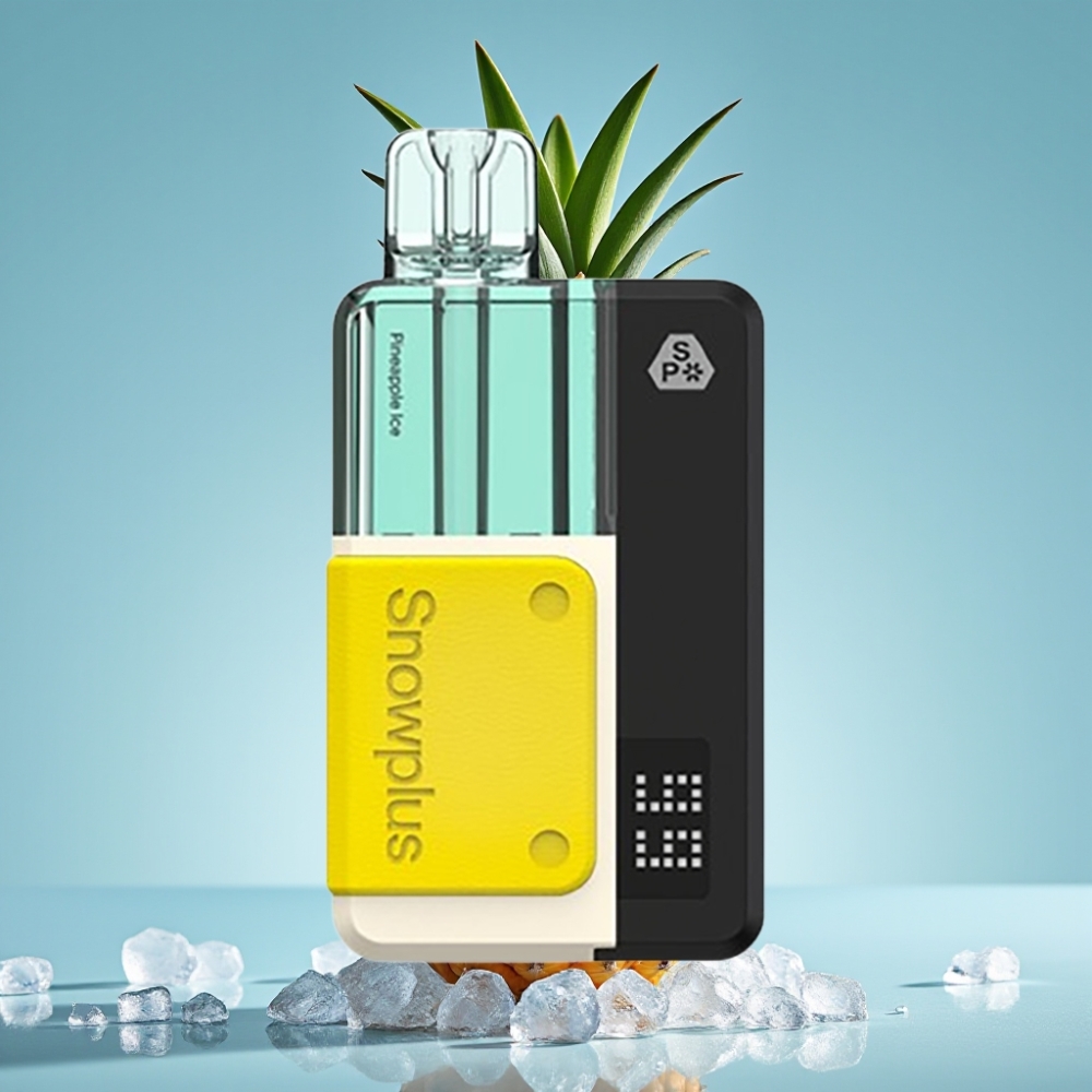 Snowplus Swift 5000 Puffs Chile Vape Kit Piña Hielo – 43x81x25mm, 65g, Dual Mesh, 1000mAh, 2+10ml, 2% Nic